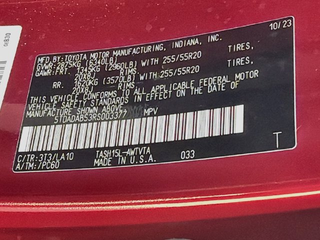 Used 2024 Toyota Grand Highlander AWD Hybrid image 45