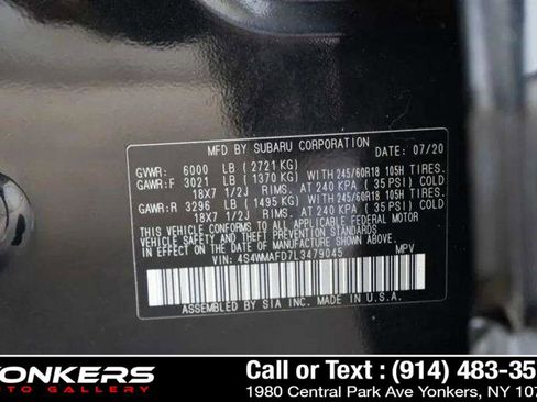 Used 2020 Subaru Ascent Premium w/ Convenience Package image 54