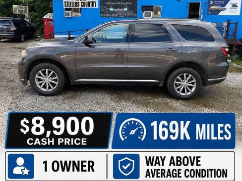 Used 2017 Dodge Durango SXT w/ Quick Order Package 23B AWD/4WD image 1