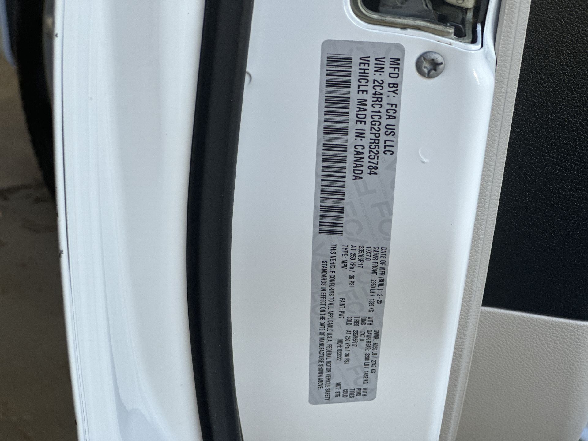Used 2023 Chrysler Voyager LX FWD image 32