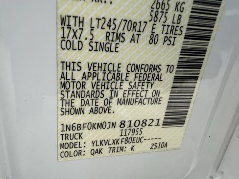 Used 2018 Nissan NV 1500 SV RWD image 29
