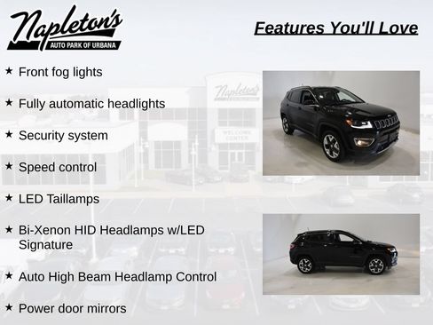 Used 2018 Jeep Compass Limited w/ Navigation Group AWD/4WD image 21