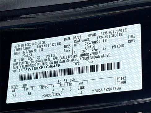 Used 2023 Ford F150 XLT w/ Equipment Group 302A High image 34