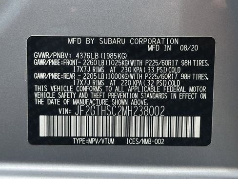 Used 2021 Subaru Crosstrek 2.5i Sport w/ Moonroof Package AWD/4WD image 23