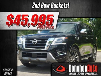 Used 2024 Nissan Armada Platinum w/ Captain's Chairs Package