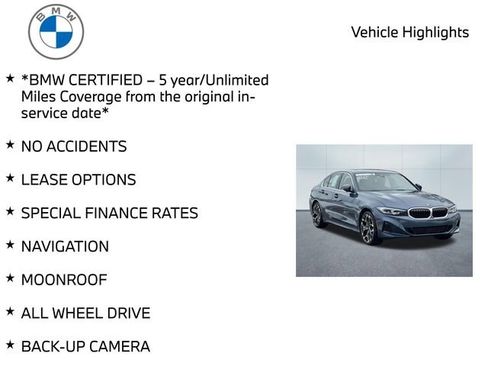 Certified 2025 BMW 330i xDrive Sedan w/ Premium Package image 10
