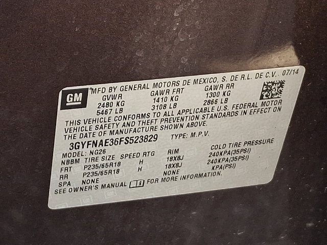Used 2015 Cadillac SRX FWD image 26