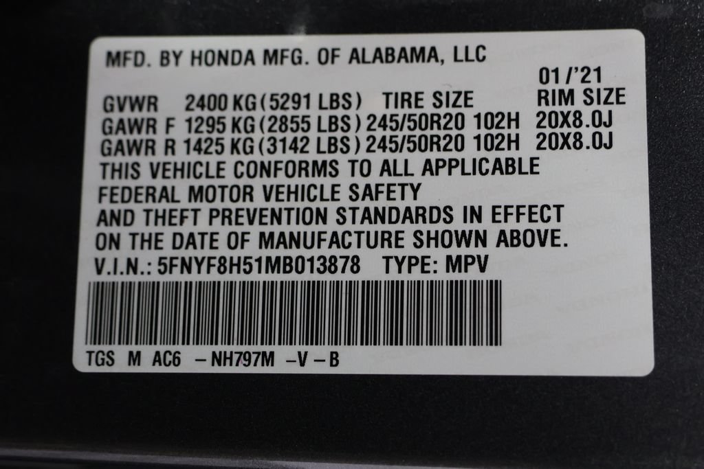 Used 2021 Honda Passport EX-L image 30
