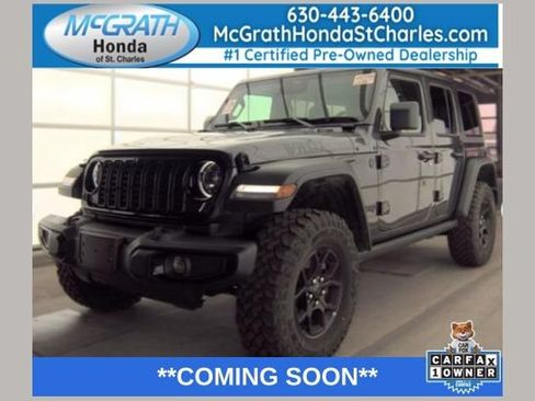 Used 2025 Jeep Wrangler Unlimited Sport AWD/4WD image 1