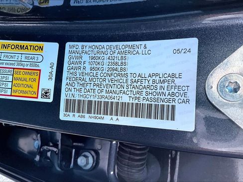 Used 2024 Honda Accord EX image 34
