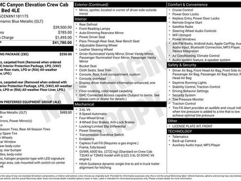 Used 2022 GMC Canyon Elevation w/ Trailering Package image 2