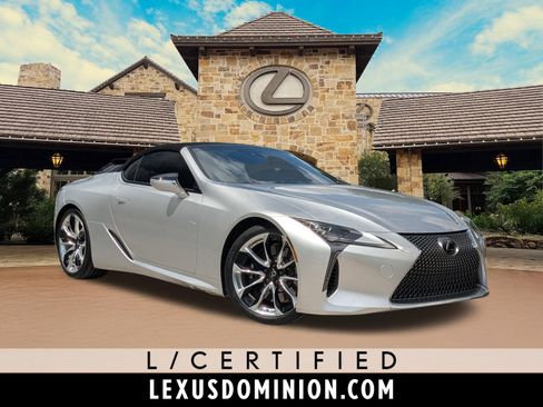 Certified 2021 Lexus LC 500 Convertible w/ Touring Package RWD image 1