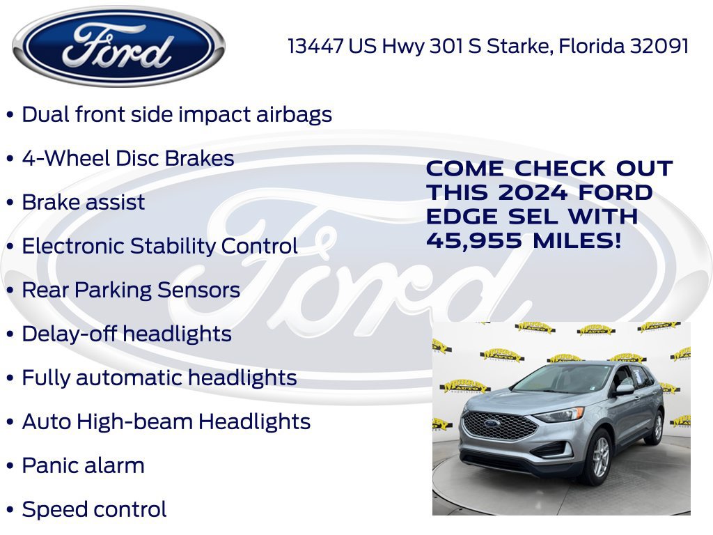 Certified 2024 Ford Edge SEL AWD/4WD image 32