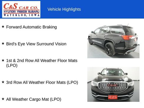 Used 2019 GMC Acadia Denali w/ Technology Package AWD/4WD image 13