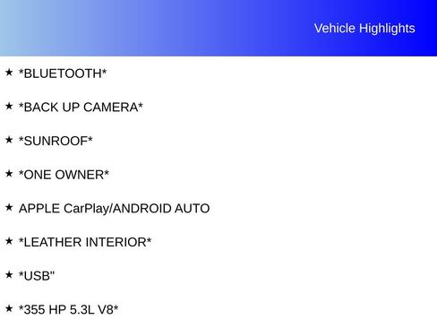 Used 2024 Chevrolet Tahoe RST w/ Luxury Package RWD image 4