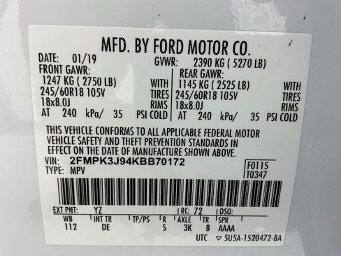 Used 2019 Ford Edge SEL FWD image 49