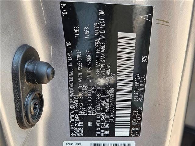 Used 2015 Toyota Sienna XLE FWD image 25