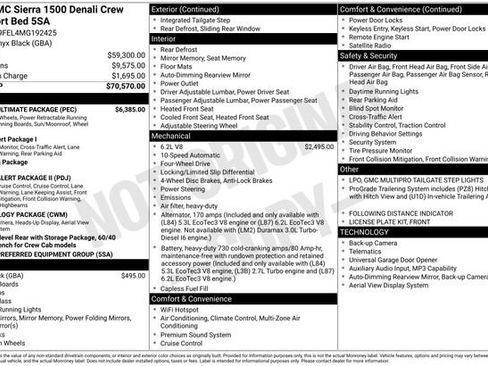 Used 2021 GMC Sierra 1500 Denali w/ Denali Ultimate Package image 38