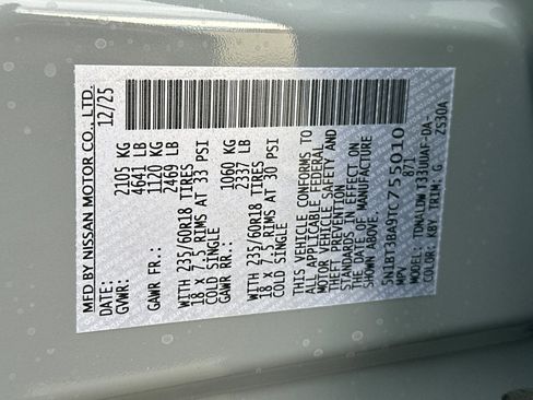 New 2026 Nissan Rogue SV w/ Cold Weather Package image 24