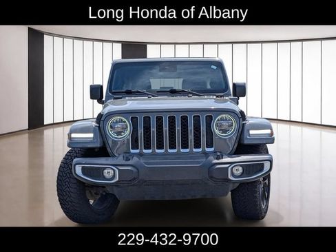 Used 2021 Jeep Wrangler Unlimited Sahara w/ Safety Group AWD/4WD image 2