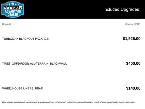 New 2026 Chevrolet Silverado 1500 Custom w/ Turbomax Blackout Package image 3