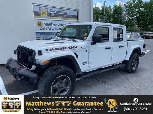 Used 2022 Jeep Gladiator Rubicon w/ LED Lighting Group AWD/4WD image 1