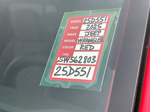 New 2025 Jeep Wrangler Sport S image 24