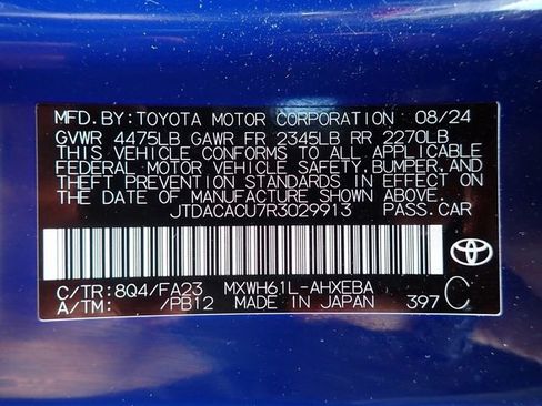 Used 2024 Toyota Prius Prime FWD image 21