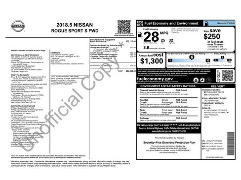 Used 2018 Nissan Rogue Sport S w/ S Appearance Package image 34