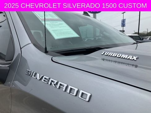 Used 2025 Chevrolet Silverado 1500 Custom w/ Turbomax Blackout Package image 34