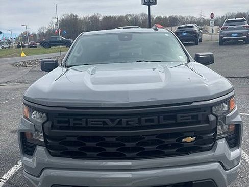 Used 2024 Chevrolet Silverado 1500 Custom w/ Turbomax Blackout Package AWD/4WD image 13