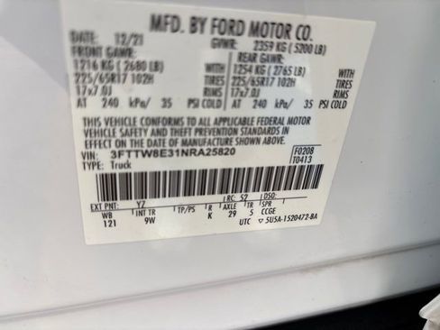 Used 2022 Ford Maverick XL FWD image 51
