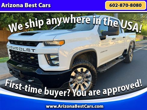 Used 2022 Chevrolet Silverado 2500 Custom w/ Custom Value Package AWD/4WD image 1