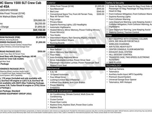 Used 2023 GMC Sierra 1500 SLT w/ SLT Premium Package image 2