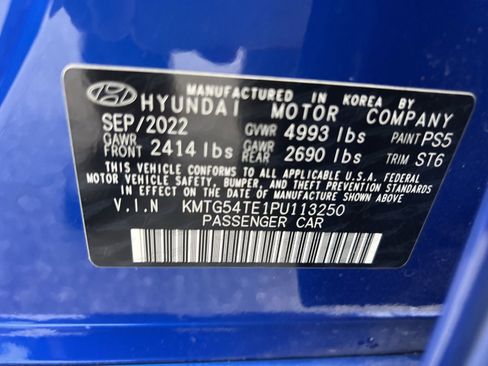 Used 2023 Genesis G70 3.3T w/ Sport Prestige Package image 29