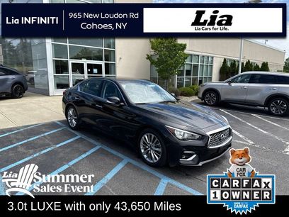 Certified 2022 INFINITI Q50 Luxe w/ Cargo Package