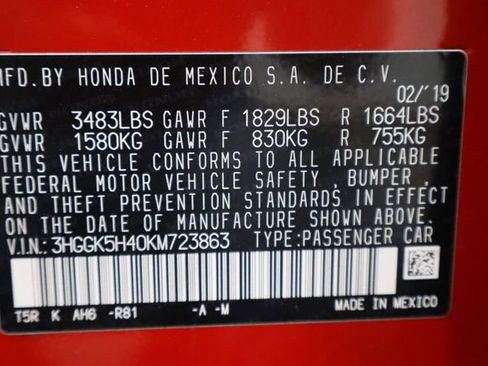 Used 2019 Honda Fit LX image 17