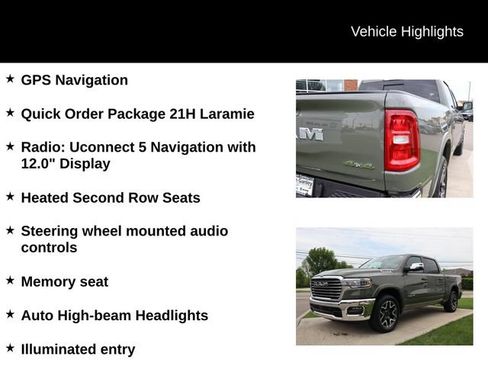 Used 2026 RAM 1500 Laramie AWD/4WD image 4