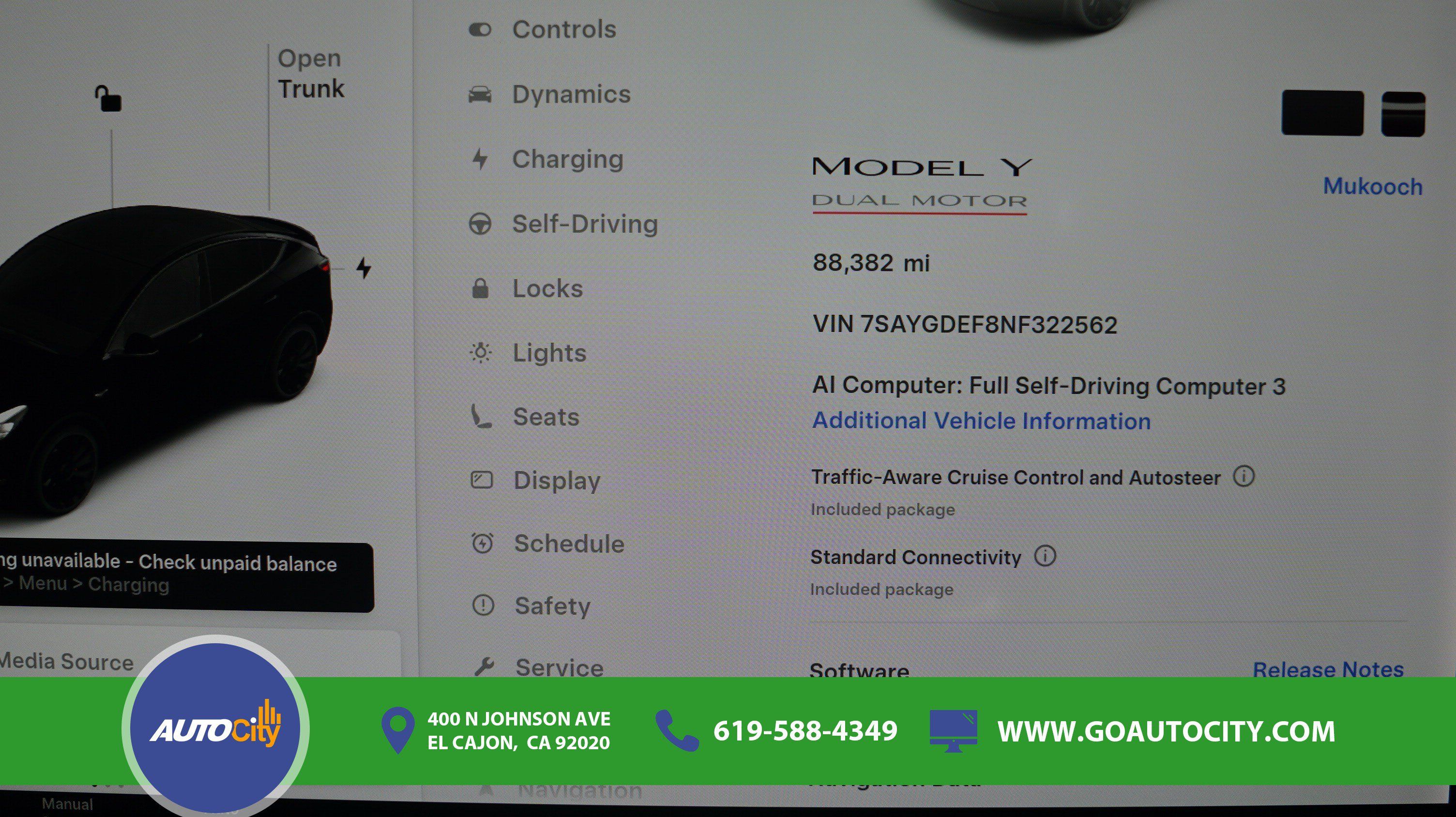 Used 2022 Tesla Model Y Performance AWD/4WD image 3