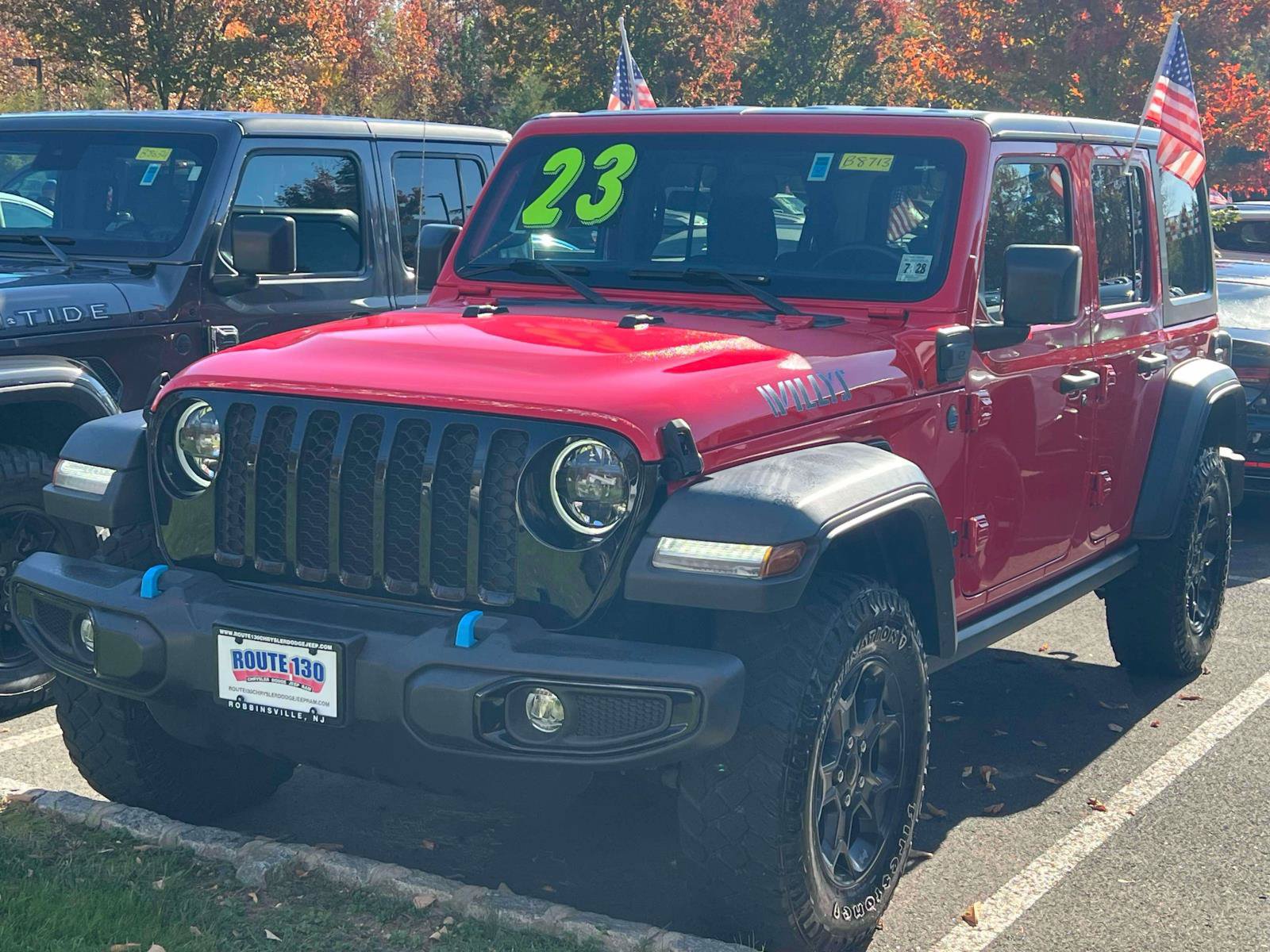 Used 2023 Jeep Wrangler Unlimited w/ Cold Weather Group AWD/4WD image 2