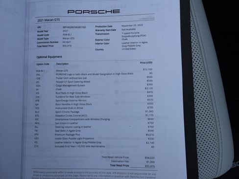 Used 2021 Porsche Macan GTS AWD/4WD image 33