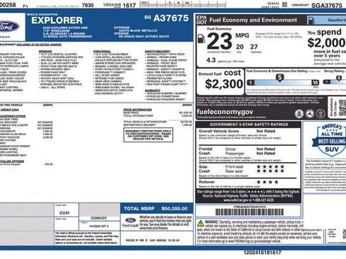 New 2025 Ford Explorer Active w/ Active Comfort Package image 23