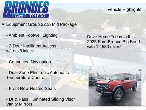 Used 2025 Ford Bronco Big Bend AWD/4WD image 5