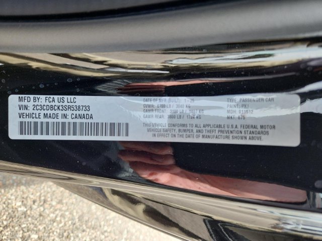 Used 2025 Dodge Charger Daytona R/T w/ Quick Order Package 25M R/T AWD/4WD image 25