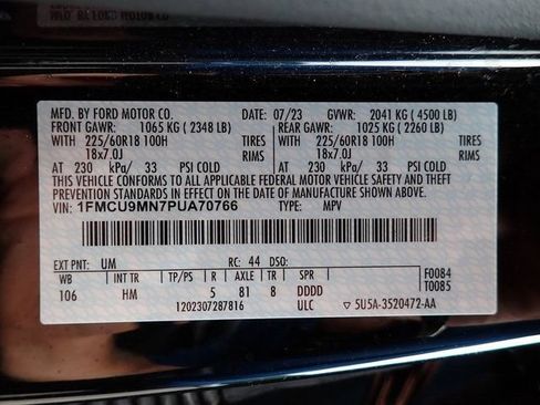 Used 2023 Ford Escape ST-Line w/ Tech Pack #1 AWD/4WD image 22