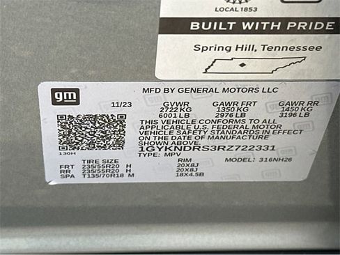 Certified 2024 Cadillac XT5 Premium Luxury image 35