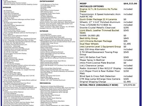 Used 2024 RAM 3500 Laramie w/ Bed Utility Group image 3