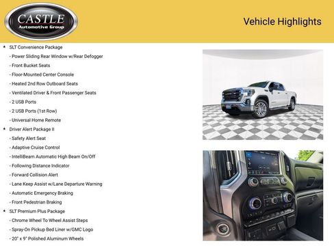 Used 2021 GMC Sierra 1500 SLT w/ SLT Premium Plus Package AWD/4WD image 10