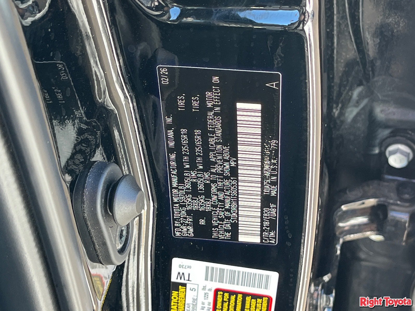 Certified 2026 Toyota Highlander XLE AWD/4WD image 35