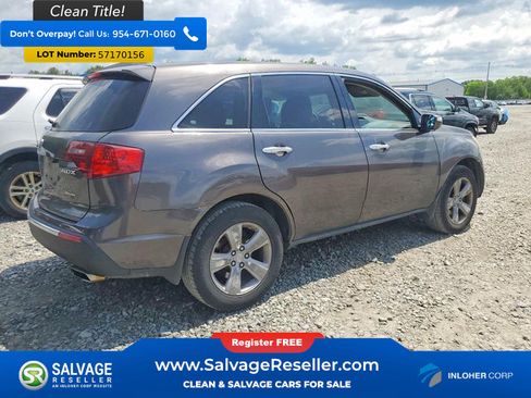 Used 2011 Acura MDX w/ Technology Package AWD/4WD image 4